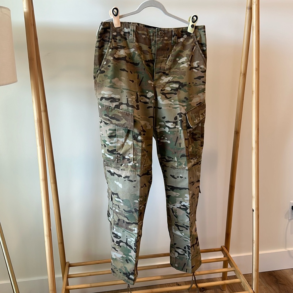 Tru-Spec Poly/Cotton Ripstop TRU Uniform Camo Pants Men’s size Medium-Regular